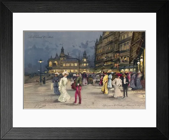 Framed Print : Social / Ostend Kursaal Framed Print : Social / Ostend Kursaal