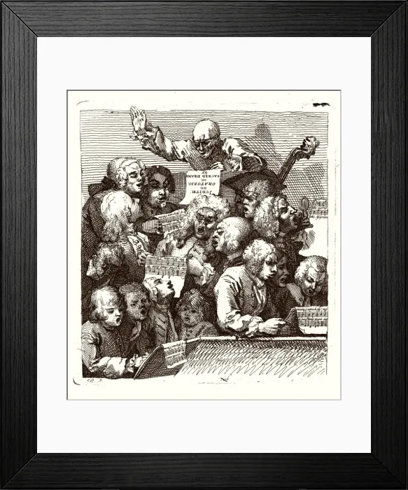 Framed Print : A Chorus of Singers Framed Print : A Chorus of Singers