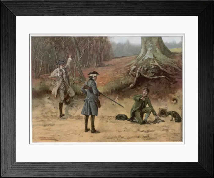 Framed Print : Poacher Caught Framed Print : Poacher Caught