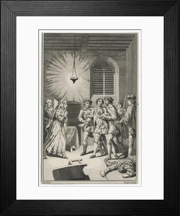 Framed Print : Roger Mortimer Arrested Framed Print : Roger Mortimer Arrested