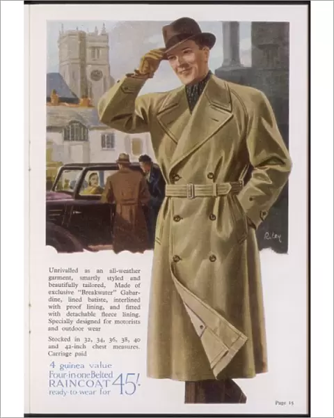 Belted Coat  /  Burton 1938