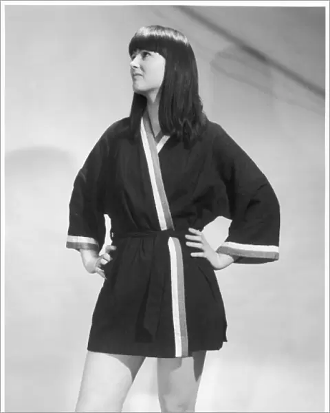 Dark Beach Robe 1960S