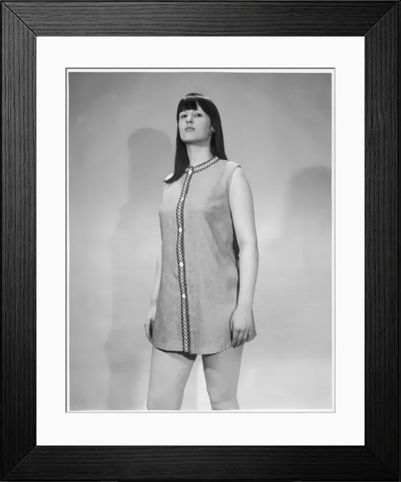 Framed Print : Braid Trimmed Beach Robe Framed Print : Braid Trimmed Beach Robe