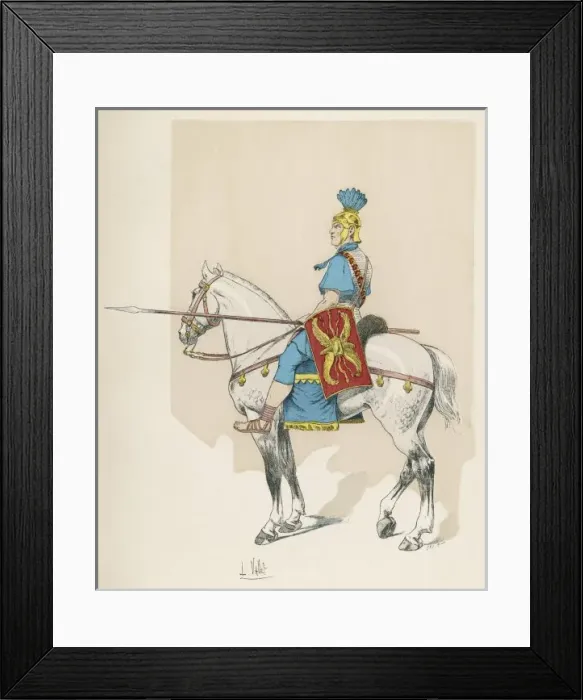 Framed Print : Roman Horse Soldier Framed Print : Roman Horse Soldier
