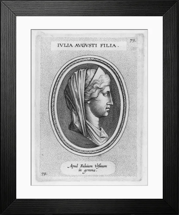 Framed Print : JULIA (39BC - 14AD) Framed Print : JULIA (39BC - 14AD)