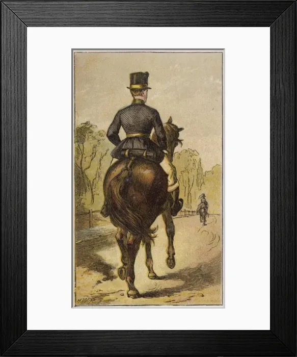Framed Print : Riding in Hyde Park Framed Print : Riding in Hyde Park