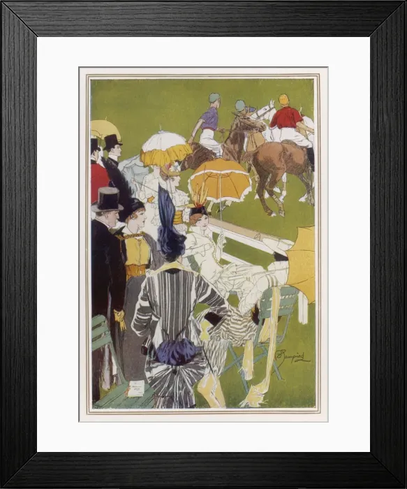 Framed Print : Social / Ranelagh Polo 20C Framed Print : Social / Ranelagh Polo 20C