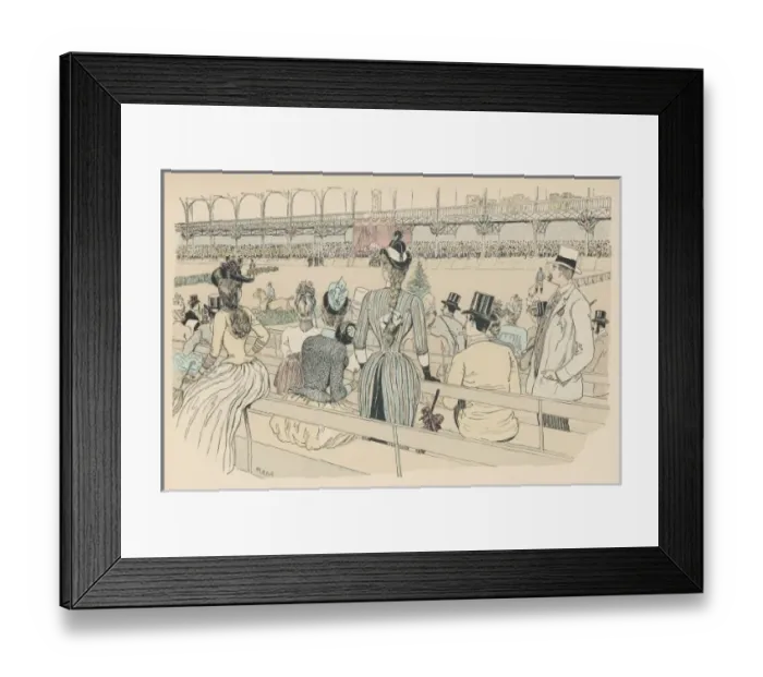 Framed Print : Paris Horse Show Framed Print : Paris Horse Show