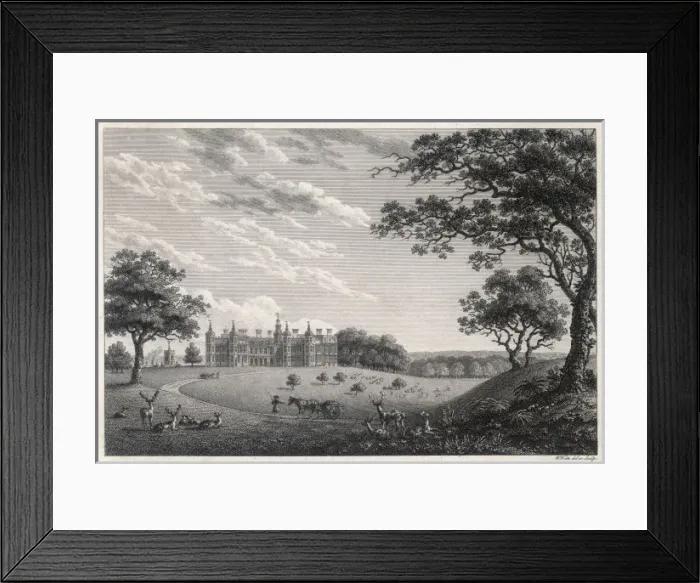 Framed Print : Hatfield House (C18) Framed Print : Hatfield House (C18)