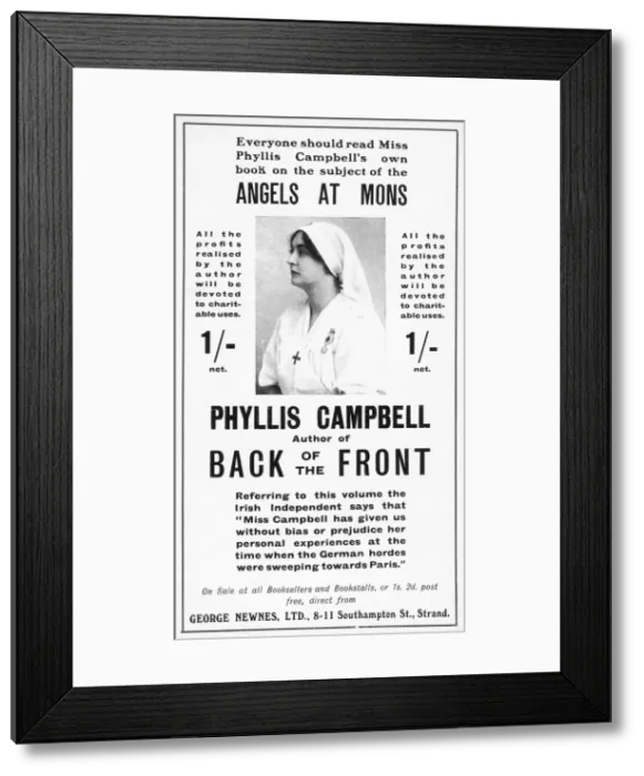 Framed Print : Angels of Mons Advert Framed Print : Angels of Mons Advert
