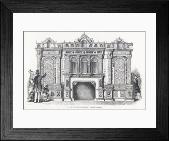 Framed Print : Cabinet for Victoria Framed Print : Cabinet for Victoria