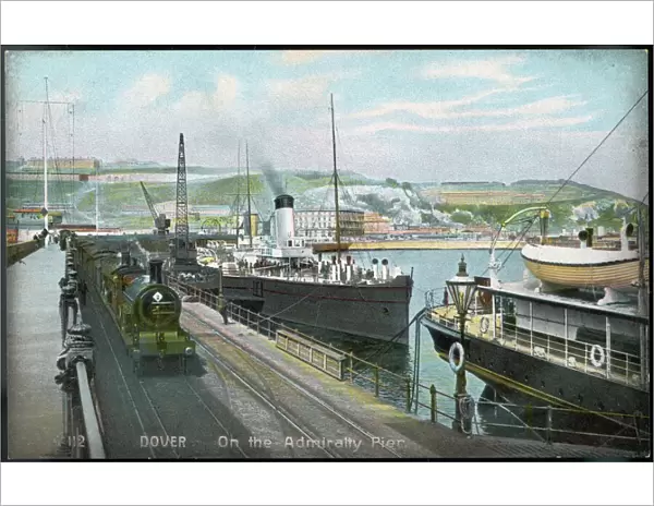 Dover Harbour Postcard