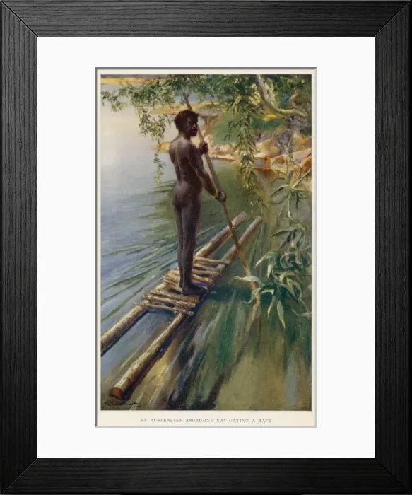 Framed Print : Australian Raft Framed Print : Australian Raft