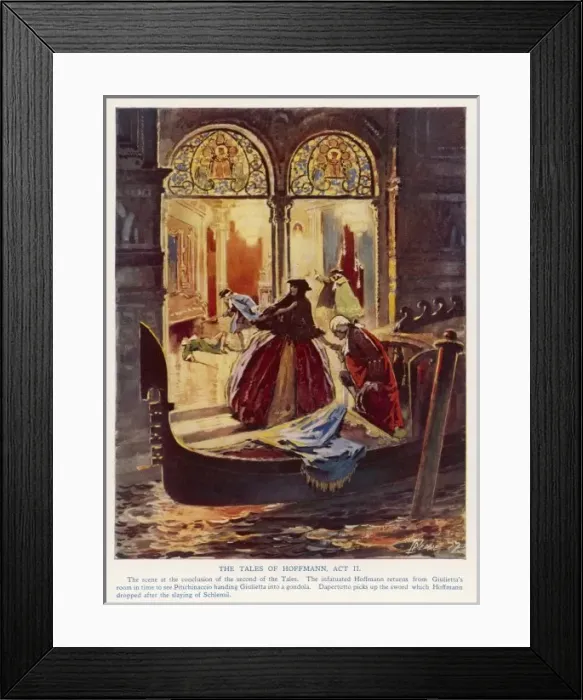 Framed Print : Offenbach Hoffmann Peddi Framed Print : Offenbach Hoffmann Peddi