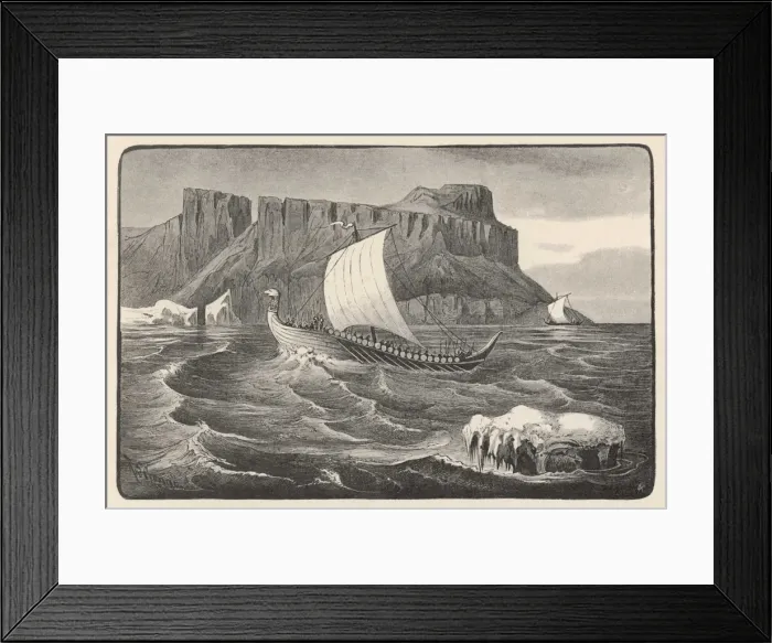 Framed Print : Eric the Red / Greenland Framed Print : Eric the Red / Greenland