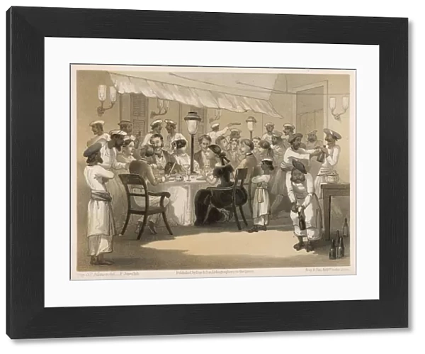 Social  /  India  /  Dinner 1860