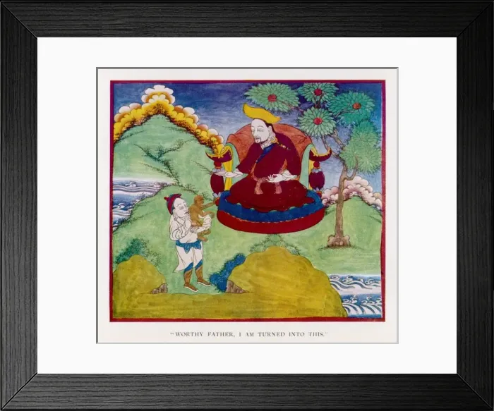 Framed Print : Myth / Tibet / 2 Neighbours Framed Print : Myth / Tibet / 2 Neighbours