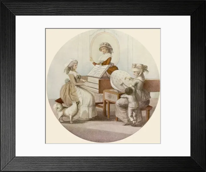 Framed Print : Social / Britain Morning Framed Print : Social / Britain Morning