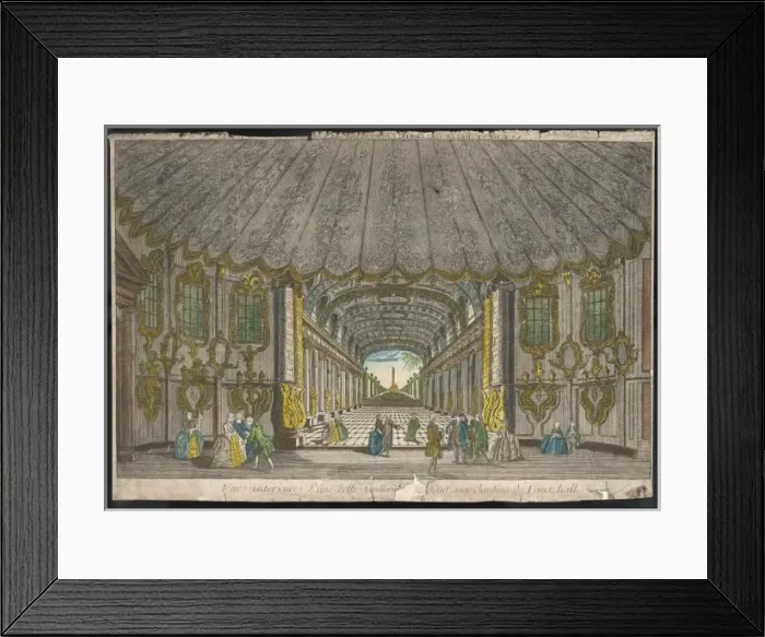 Framed Print : Vauxhall Gardens Framed Print : Vauxhall Gardens
