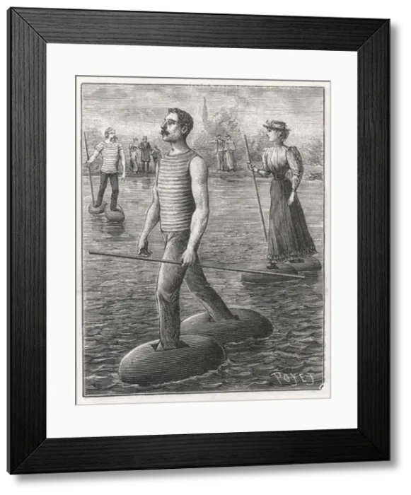 Framed Print : Walking on Water Framed Print : Walking on Water