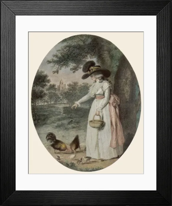 Framed Print : Social / Rustic Employment Framed Print : Social / Rustic Employment