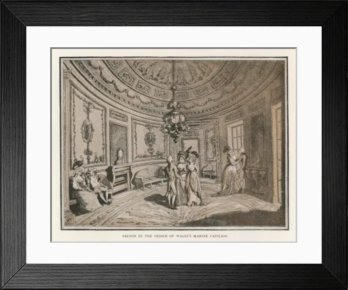 Framed Print : Social / Brighton Pavilion Framed Print : Social / Brighton Pavilion