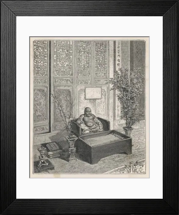 Framed Print : Japan / Deity / Altar / Home Framed Print : Japan / Deity / Altar / Home