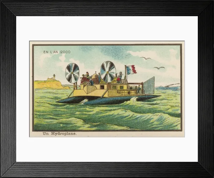 Framed Print : HYDROPLANE OF L AN 2000 Framed Print : HYDROPLANE OF L AN 2000