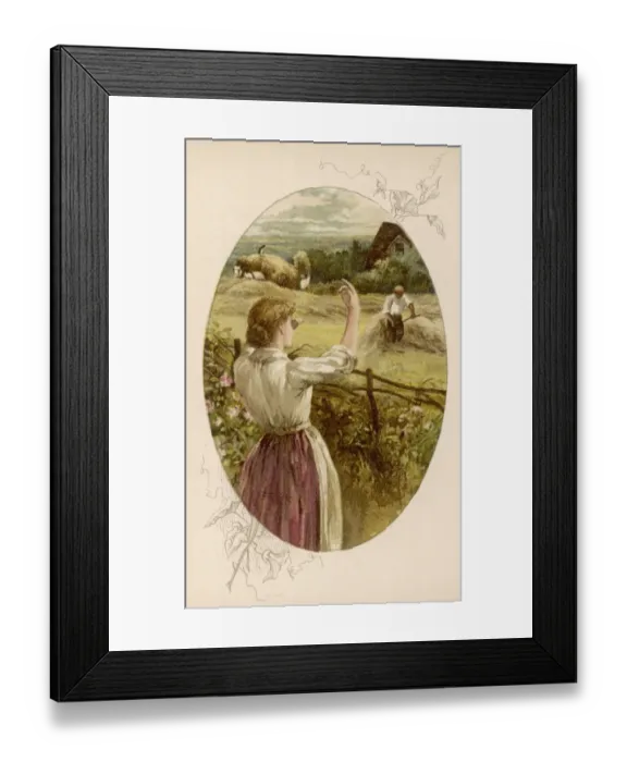 Framed Print : Harvesting Crops Framed Print : Harvesting Crops
