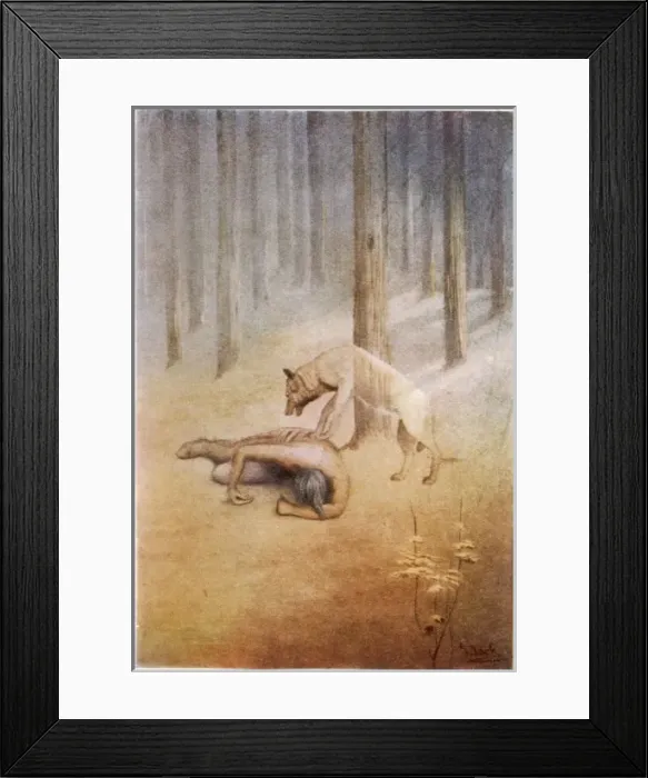 Framed Print : Native American Myth / C20 Framed Print : Native American Myth / C20