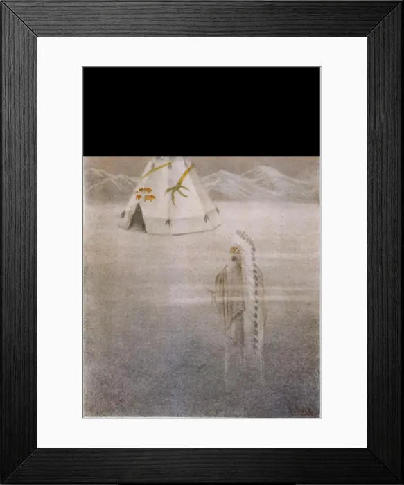 Framed Print : Myth / Indian / Blackfoot Framed Print : Myth / Indian / Blackfoot