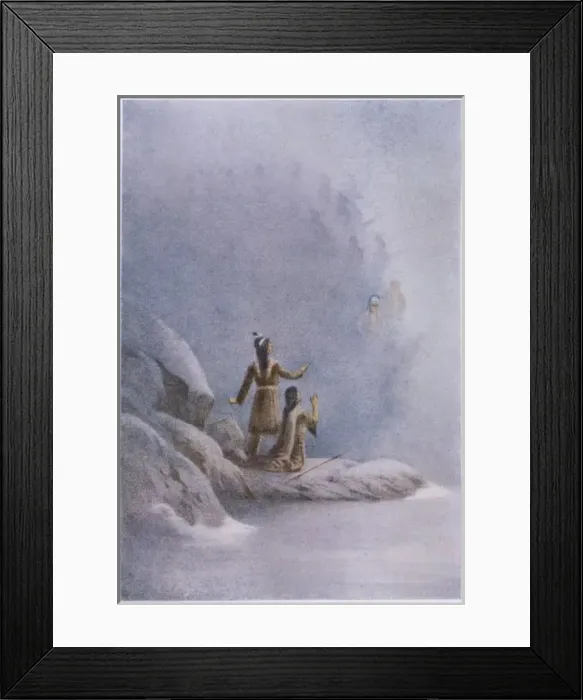 Framed Print : Chinook Legend / Myth / 1914 Framed Print : Chinook Legend / Myth / 1914