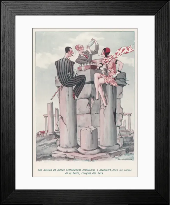 Framed Print : The Road to Ruin Framed Print : The Road to Ruin