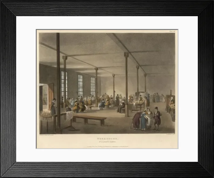 Framed Print : Social / Workhouse London Framed Print : Social / Workhouse London