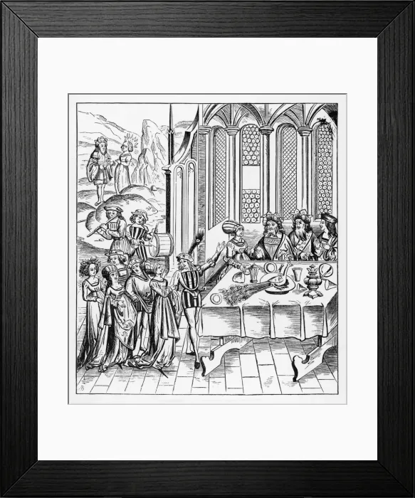 Framed Print : C16 Banquet / Peacock Framed Print : C16 Banquet / Peacock