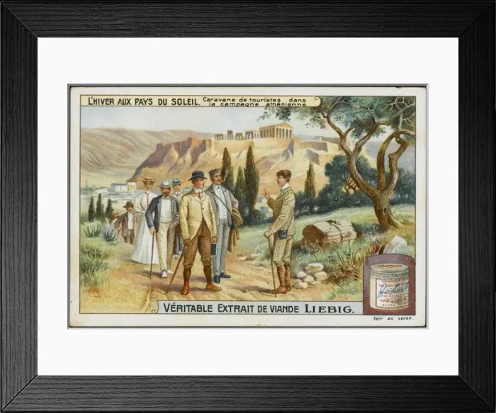 Framed Print : Guided Tour of Athens Framed Print : Guided Tour of Athens