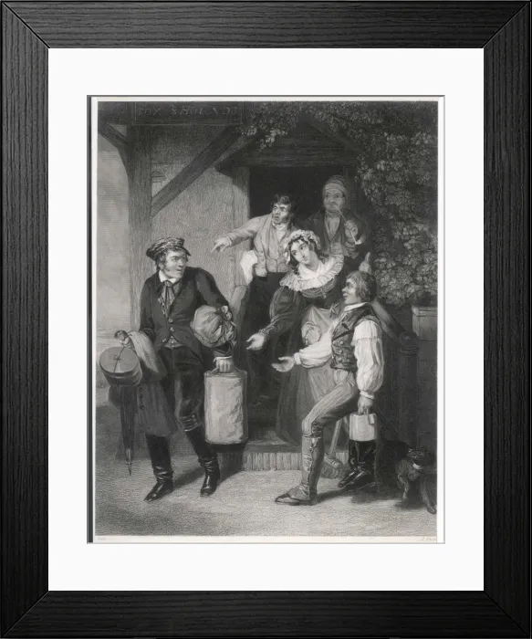 Framed Print : Tips all Round Framed Print : Tips all Round