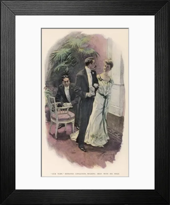 Framed Print : Social / Partner at Dance Framed Print : Social / Partner at Dance