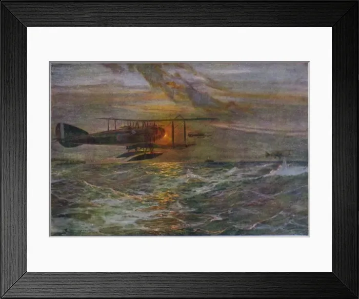 Framed Print : Seaplane on Patrol Framed Print : Seaplane on Patrol