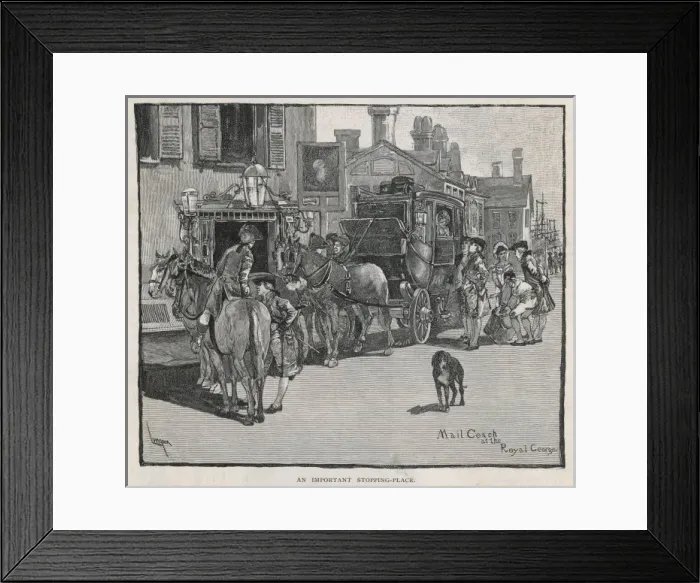 Framed Print : American Stagecoach C18 Framed Print : American Stagecoach C18