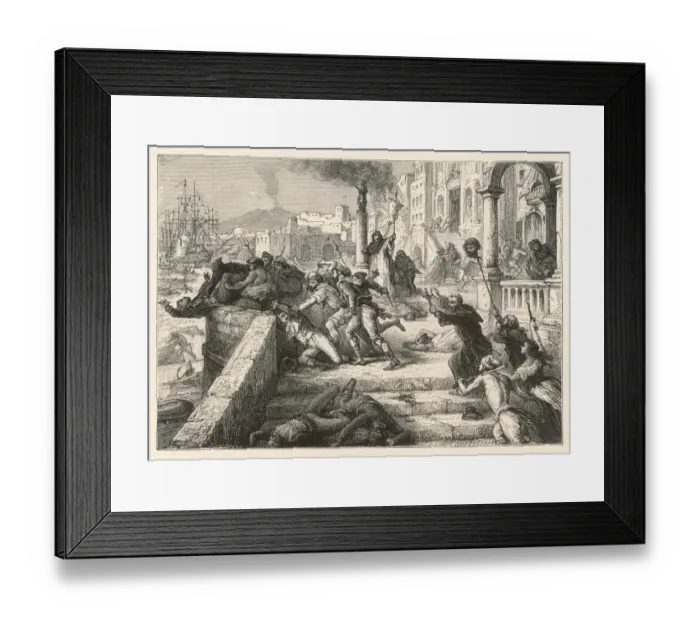Framed Print : Uprising against French Framed Print : Uprising against French