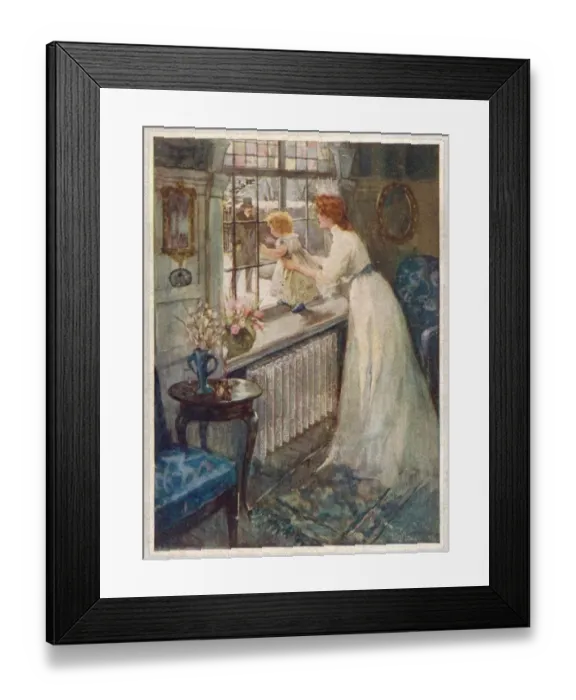 Framed Print : PAPAs HOME 1907 Framed Print : PAPAs HOME 1907