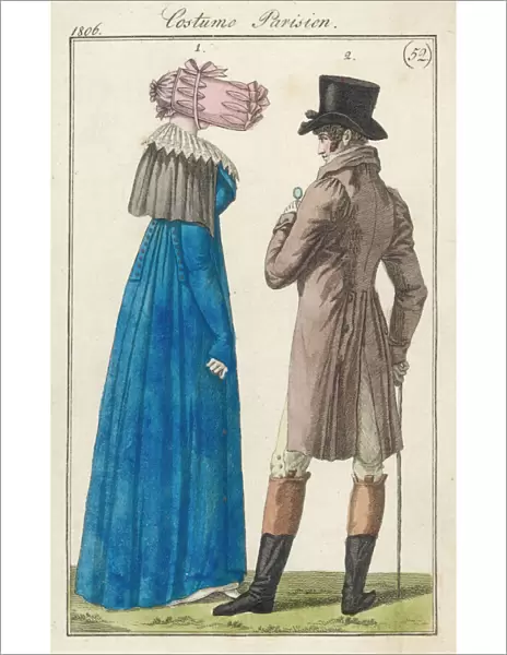 Man & Woman Costume 1806
