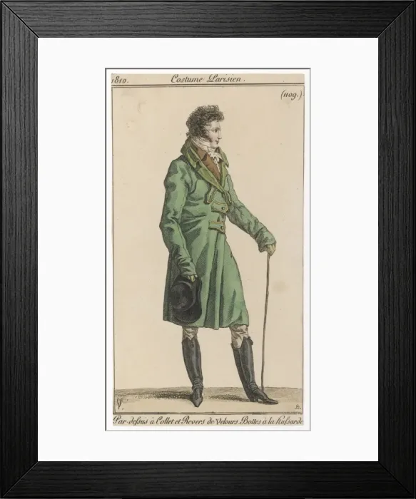 Framed Print : Overcoat 1810 Framed Print : Overcoat 1810