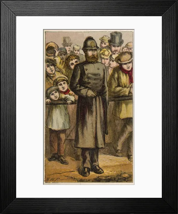Framed Print : Policeman (Petherick) Framed Print : Policeman (Petherick)