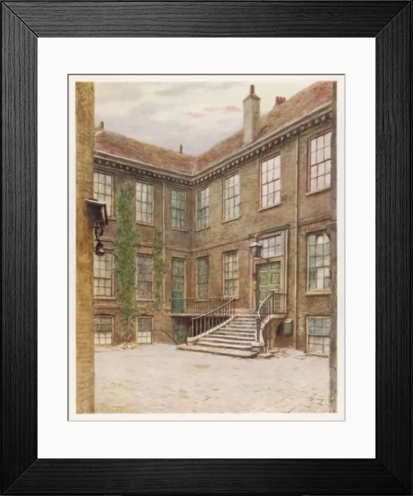 Framed Print : Great Winchester Street Framed Print : Great Winchester Street