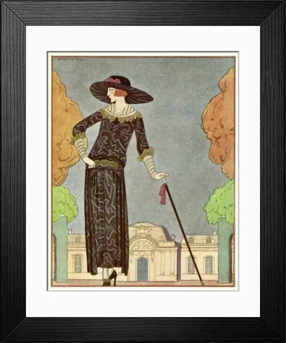 Framed Print : Costume / Mid-Day Dress Framed Print : Costume / Mid-Day Dress