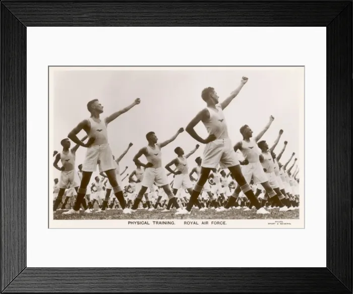Framed Print : Royal Air Force Training Framed Print : Royal Air Force Training