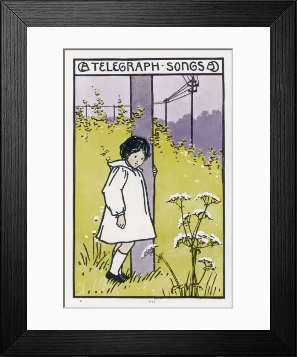 Framed Print : Girl / Telegraph Songs Framed Print : Girl / Telegraph Songs