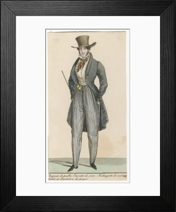 Framed Print : Striped Cossacks 1823 Framed Print : Striped Cossacks 1823